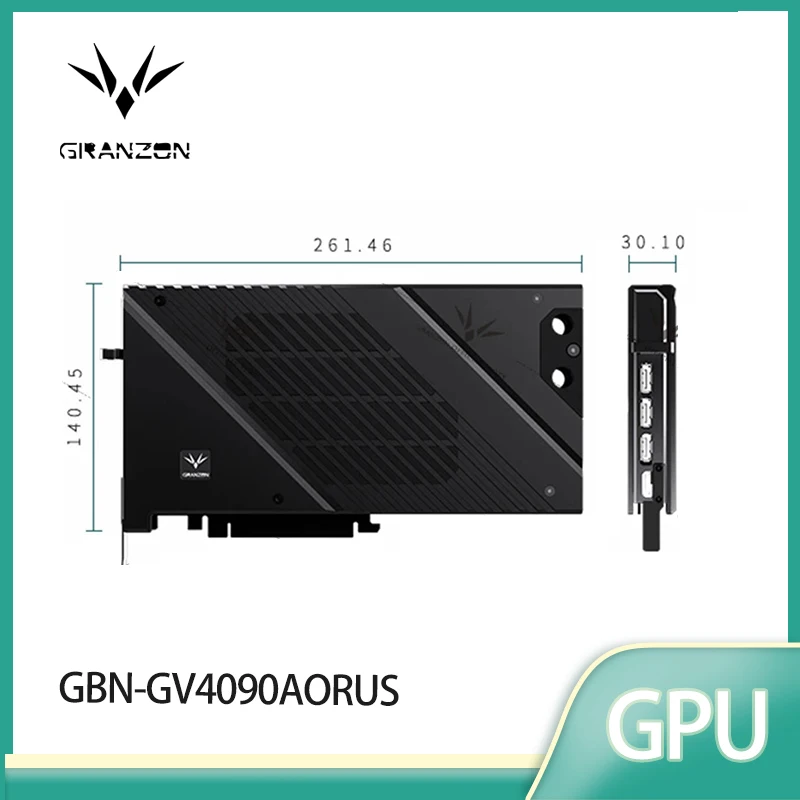 Rtx 4090 Water Block - Bloc de refroidissement liquide Granzon pour