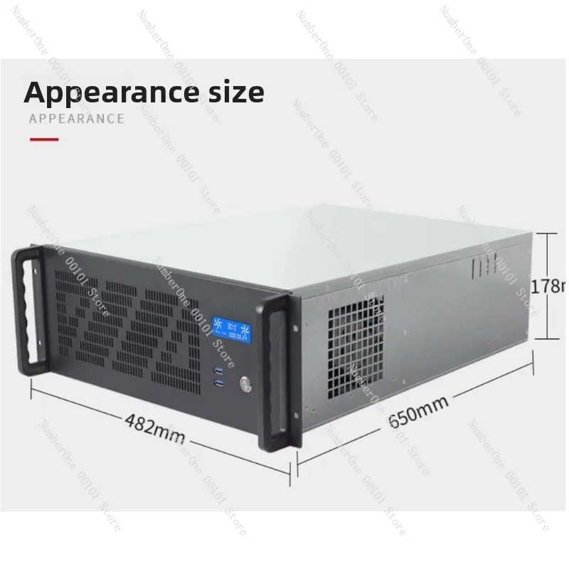 Server Gpu Chassis 4U - Châssis de serveur 4U, 12 emplacements