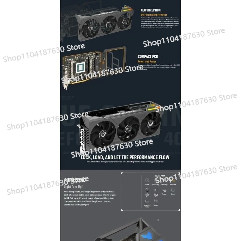 Carte graphique 4090 ROG STRIX - Graphics Card 24Gb Gddr6X avis et prix