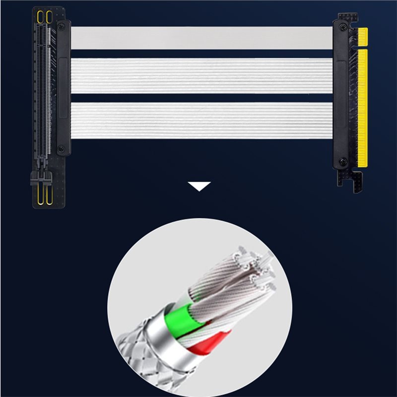 Câble Riser Vertical pour GPU  - Pcie 5.0 Gpu Riser Cable avis et prix